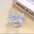 Blue  Bow Magnetic Phone Grip & Stand | Aesthetic Phone Accessory